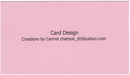 Sandra Hawkins business card